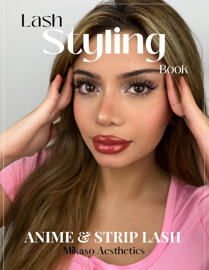 Cover of the Ultimate Lash Styling Guide ebook